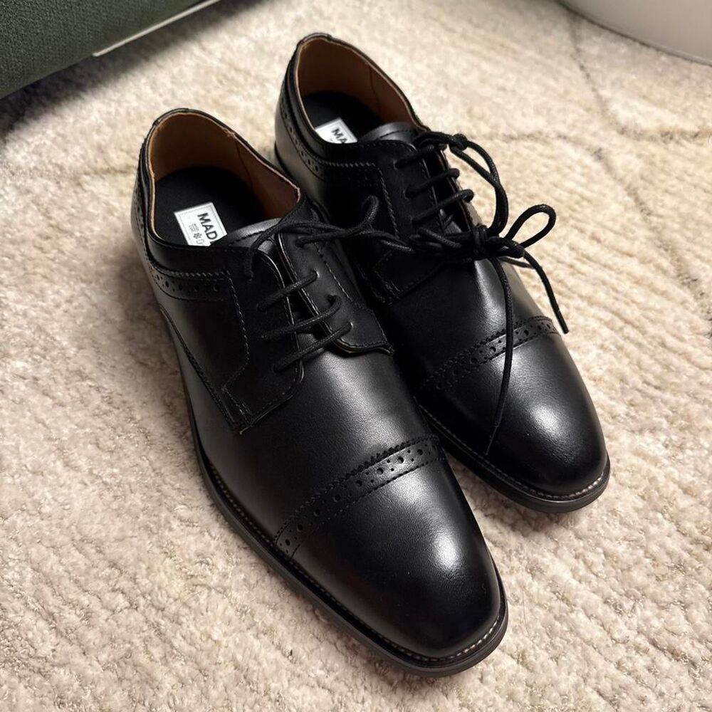 Steve-madden Men's Black Oxfords